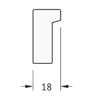 Зеркало Evoform Definite 76х56 Хром