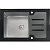 Кухонная мойка Tolero Ceramic Glas TG-660 66 Черная