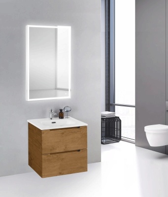 Тумба под раковину BelBagno ETNA 39-500/390-2C-SO-RN-P подвесная Rovere Nature
