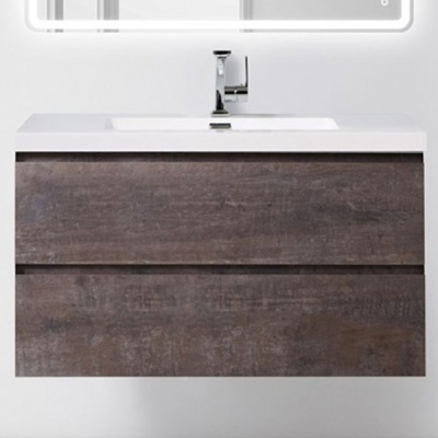 Тумба под раковину BelBagno Luce 100 LUCE-1000-2C-SO-PT подвесная Камень