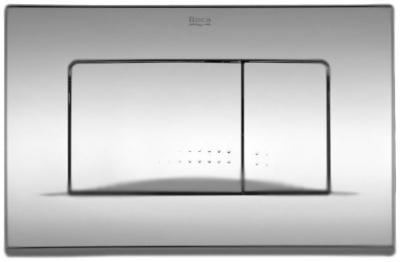 Унитаз Roca Dama Senso 893104090 в комплекте с инсталляцией Active с кнопкой смыва Хром и сиденьем Микролифт