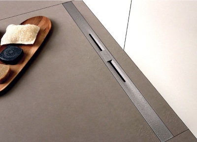 Душевой лоток Berges Wasserhaus Simpel 800 091112 с решеткой Хром глянец