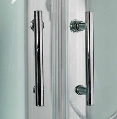 Душевая кабина WeltWasser WW500 Werra 1202 120x90 10000003329 L профиль Хром стекло прозрачное