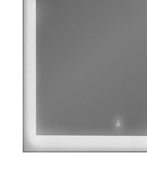 Зеркало Alvaro Banos Barcelona 90 с подсветкой белый