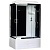 Душевая кабина Royal Bath BP 100х80 RB8100BP6-BT-CH-R стекло прозрачное задняя стенка Черная