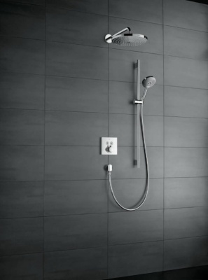 Смеситель для душа Hansgrohe ShowerSelect 15763990 с термостатом Полированное золото