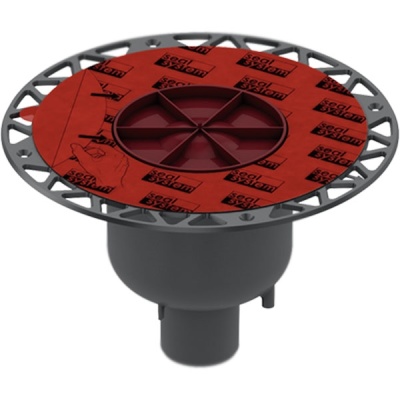 Сифон для душевого трапа Tece Drainpoint S DN50 3601600 вертикальный без декоративной решетки