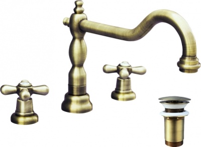 Смеситель для раковины Rav Slezak Morava retro MK132.5 Хром