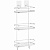 Полка корзина Kleber Lite KLE-LT054 Хром
