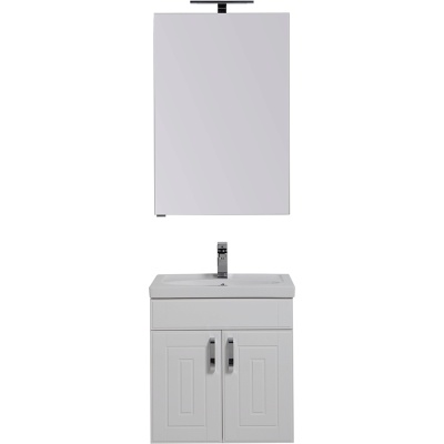 Комплект мебели для ванной Aquanet Рондо 60 195700 подвесной Белый