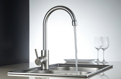 Смеситель для кухни Frap F4052 Сатин