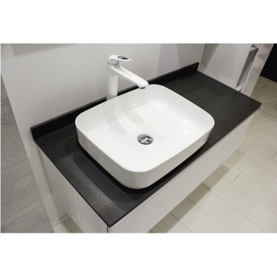 Тумба с раковиной Comforty Милан 120 4136268 подвесная Белая