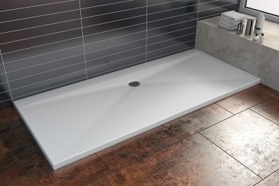 Душевой поддон из искусственного камня Kolpa San Re-Walk 140x90 Белый