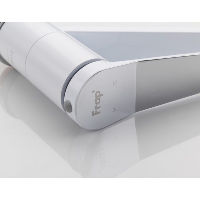 Смеситель для кухни Frap F4945 Хром Белый