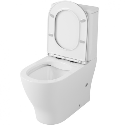 Унитаз компакт Owl 1975 Tid Cirkel-G OWLT190702 без бачка с сиденьем Микролифт