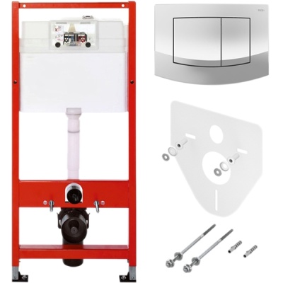 Инсталляция Tece Рrofil 9400005 для подвесного унитаза с кнопкой смыва