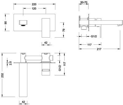 Смеситель для раковины Timo Selene 2071/00SM Хром