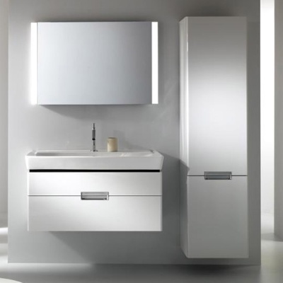 Тумба под раковину Jacob Delafon Reve 120 EB1137-G1C подвесная Белая глянцевая