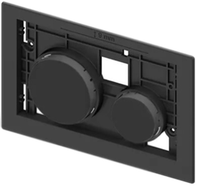 Кнопка смыва Tece Loop Modular 9240667 для унитаза без лицевой панели Черная