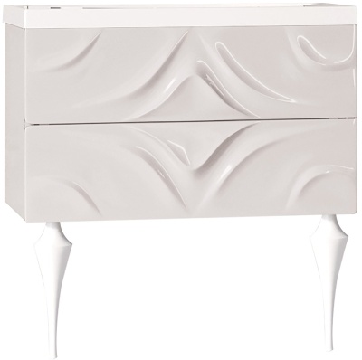 Тумба с раковиной Marka One Angel 80П Cappuccino