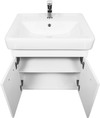 Тумба с раковиной Orange Таис 60 подвесная Белая