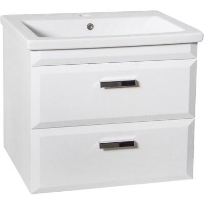 Тумба под раковину Style Line Лотос 70 Люкс Plus подвесная Белая