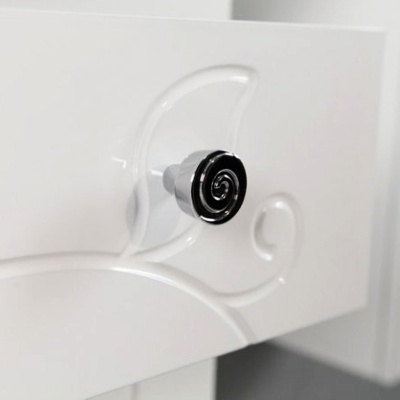 Тумба под раковину Акватон Лиана 65 1A165701LL010 белая глянцевая