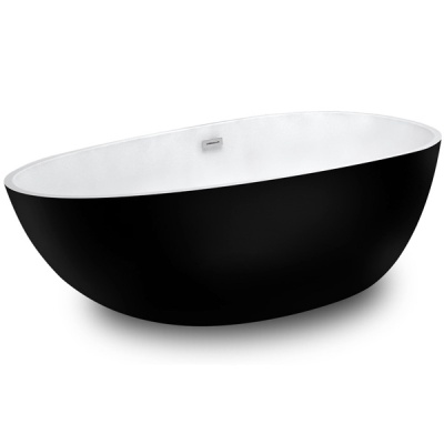 Акриловая ванна Abber AB9211B 170х85 без гидромассажа