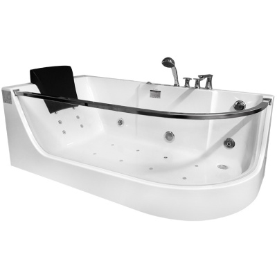 Акриловая ванна Gemy G9227 E 165х80 L с гидромассажем