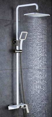 Душевая система Artik Quadro LT919 Черный Золото