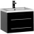 Тумба под раковину Aquanet Верона 58 180175 подвесная Черная