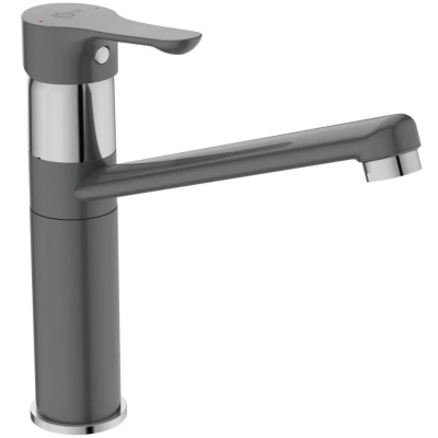 Смеситель для кухни Ideal Standard Alpha BC813U8 Серый жемчужный Хром