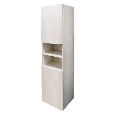 Шкаф пенал Comforty Верона 35 4137140 подвесной Дуб белый