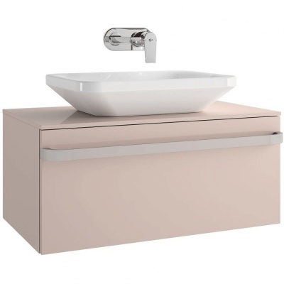 Тумба под раковину Ideal Standard Tonic II 80 R4303FC подвесная Светло-коричневая глянцевая