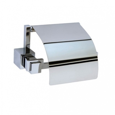 Держатель туалетной бумаги с крышкой Boheme Venturo 10301 Хром