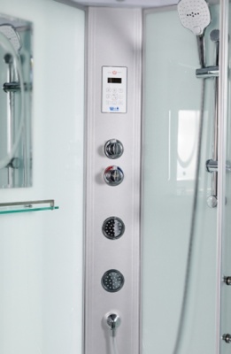 Душевая кабина WeltWasser WW500 Halle 1204 120x90 10000003315 L профиль Хром стекло прозрачное