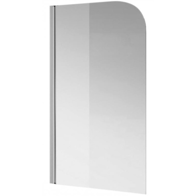 Шторка для ванны Kolpa San Terra TS 80 профиль хром, стекло прозрачное