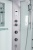 Душевая кабина WeltWasser WW500 Halle 1204 120x90 10000003315 L профиль Хром стекло прозрачное