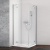Дверь душевого уголка Radaway Essenza New KDD 80 L профиль Хром стекло прозрачное