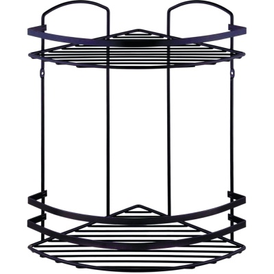 Полка корзина Tekno-tel LM008B угловая Черная