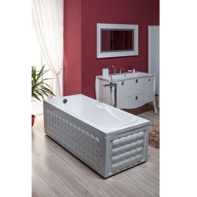 Акриловая ванна Aquanet Rosa 170x75 с гидромассажем