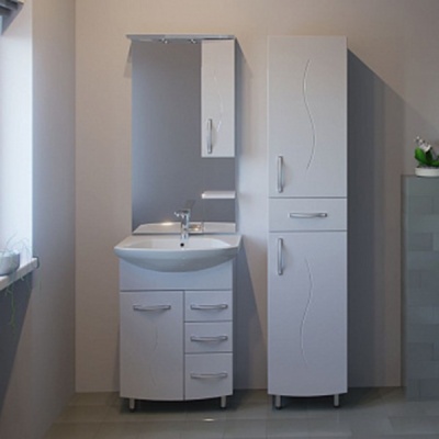 Тумба под раковину АСБ-мебель Грета 60 9938 Белая