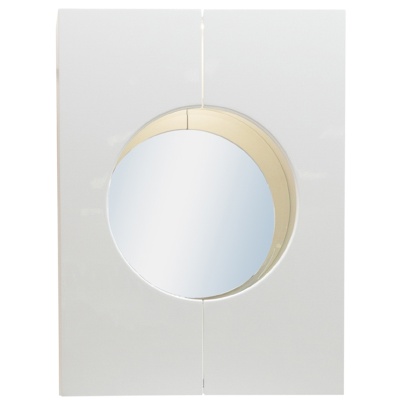 Зеркальный шкаф Orange Sole-60ZSW Белый