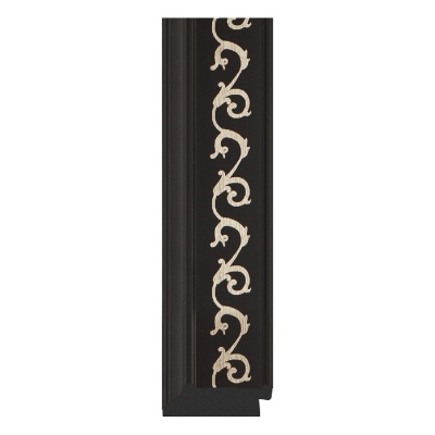 Зеркало Evoform Exclusive-G Floor 199х80 Черный ардеко