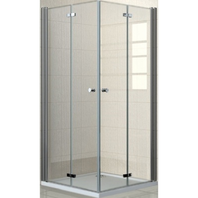 Душевой уголок WeltWasser WW200 QZ22 90x90 10000002755 профиль Хром стекло прозрачное