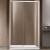 Душевая дверь Vincea Garda VDS-1G150CL 150x190 профиль Хром стекло прозрачное