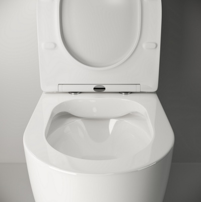 Унитаз компакт Ceramica Nova Mia Rimless CN1801 с бачком и сиденьем Микролифт
