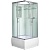 Душевая кабина WeltWasser WW500 Aller 901 90x90 10000003254 профиль Хром стекло прозрачное