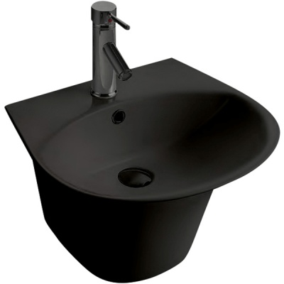 Раковина WeltWasser Telbach 006 MT-BL 57 10000003789 Черная матовая