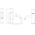 Смеситель для раковины Boheme Stick 121-WG Белый Золото
